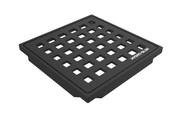 クラシックシャワーパン排水カバーとトレイ – マットブラック