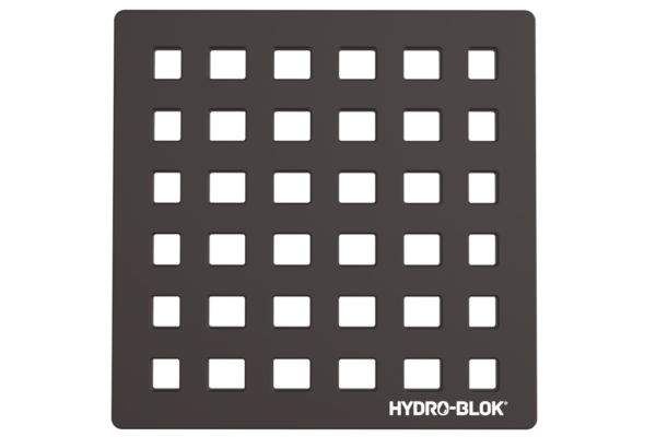Low Profile Shower Pan Drain Cover and Tray – Oil Rubbed Bronze